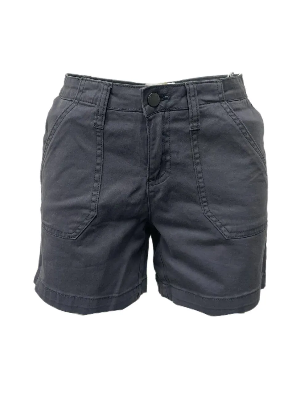 CASLON Women's Grey Ebony Cotton Shorts Size 2 NWT