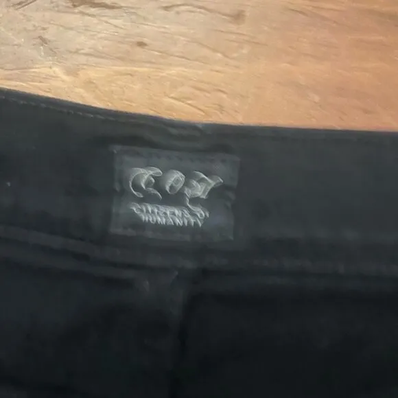 Citizens of Humanity Black Havana Pencil Skirt Denim Short Mini Skirt COH