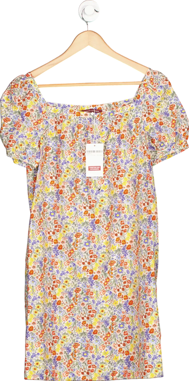 Comptoir des Cotonniers Floral Prairie Gardenia Dress 38 UK 10