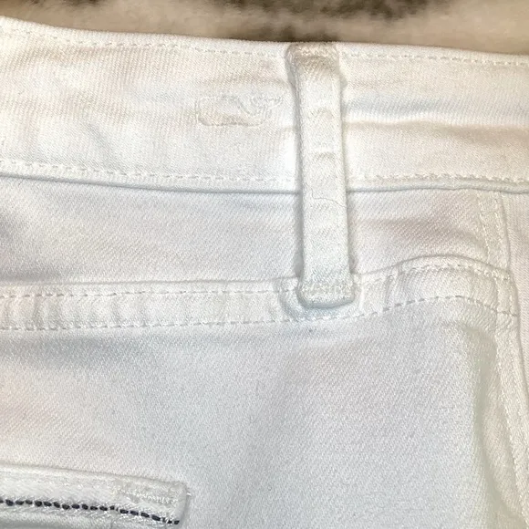 COPY - VINEYARD VINES  White Denim Skirt