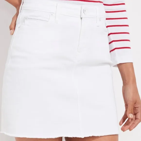 COPY - VINEYARD VINES  White Denim Skirt