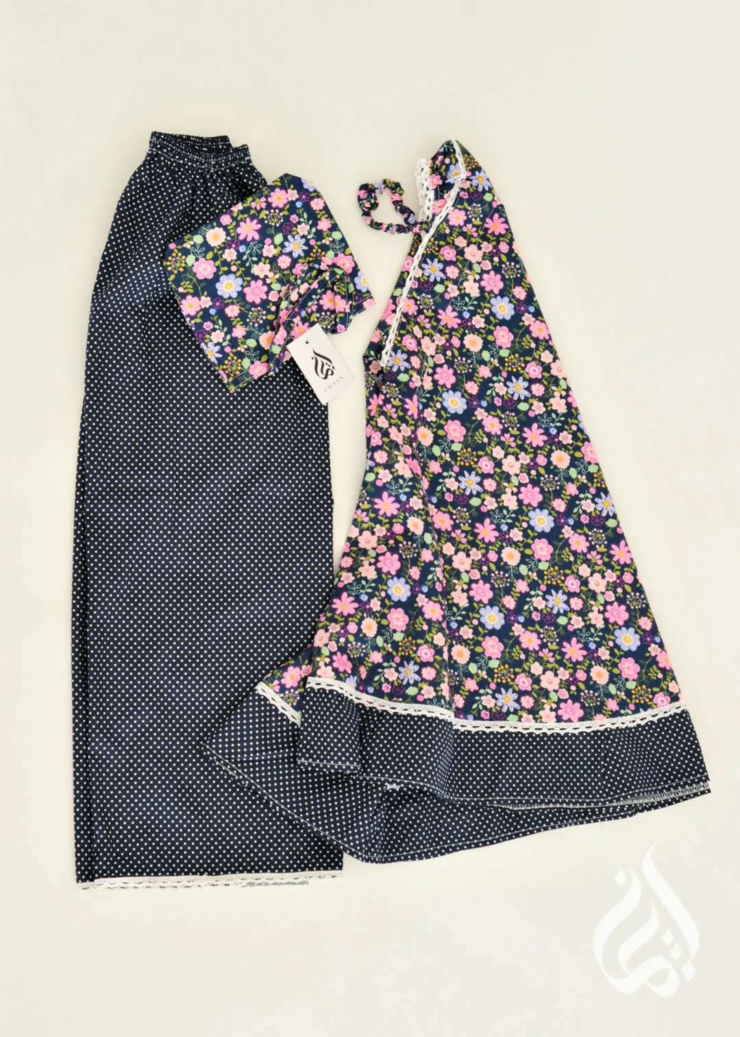 Cotton Prayer Outfit for Girls - Small