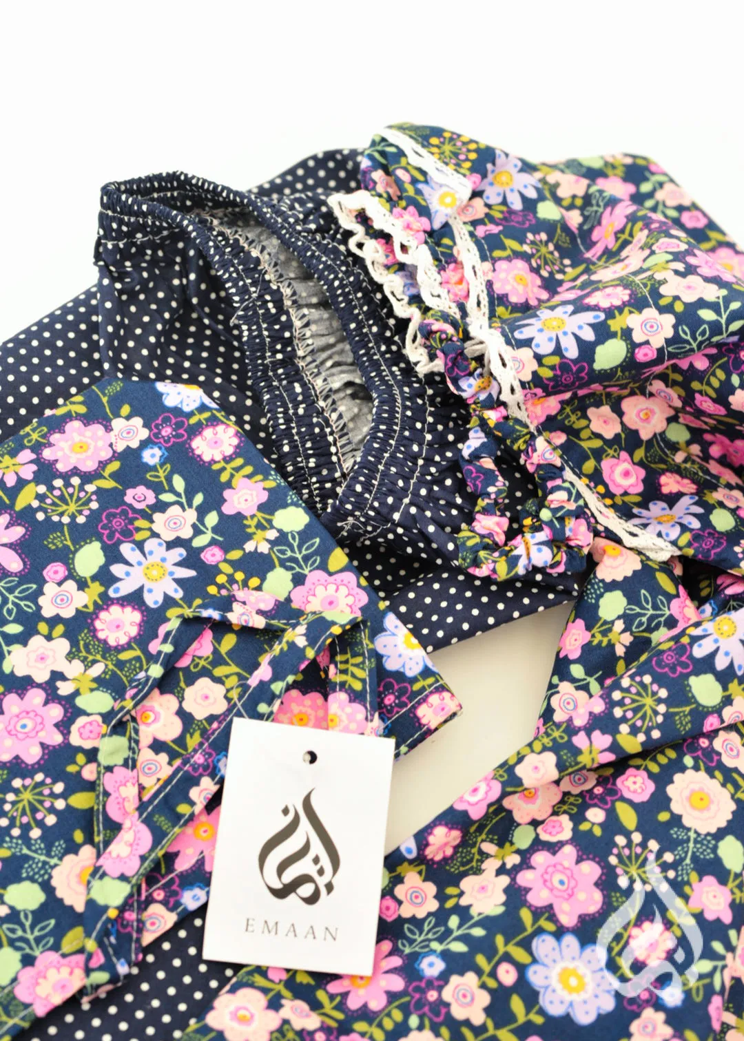 Cotton Prayer Outfit for Girls - Small