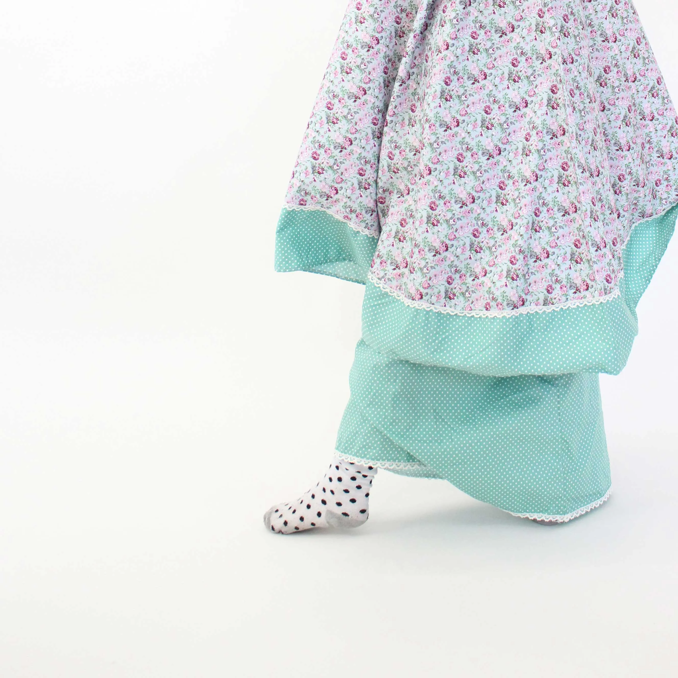 Cotton Prayer Outfit for Girls - Small