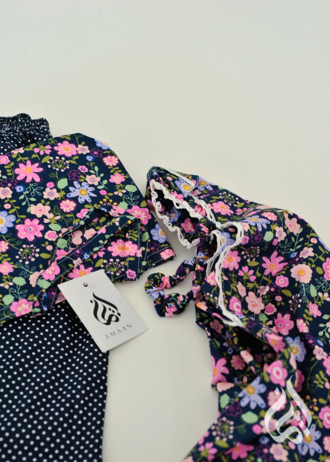 Cotton Prayer Outfit for Girls - Small