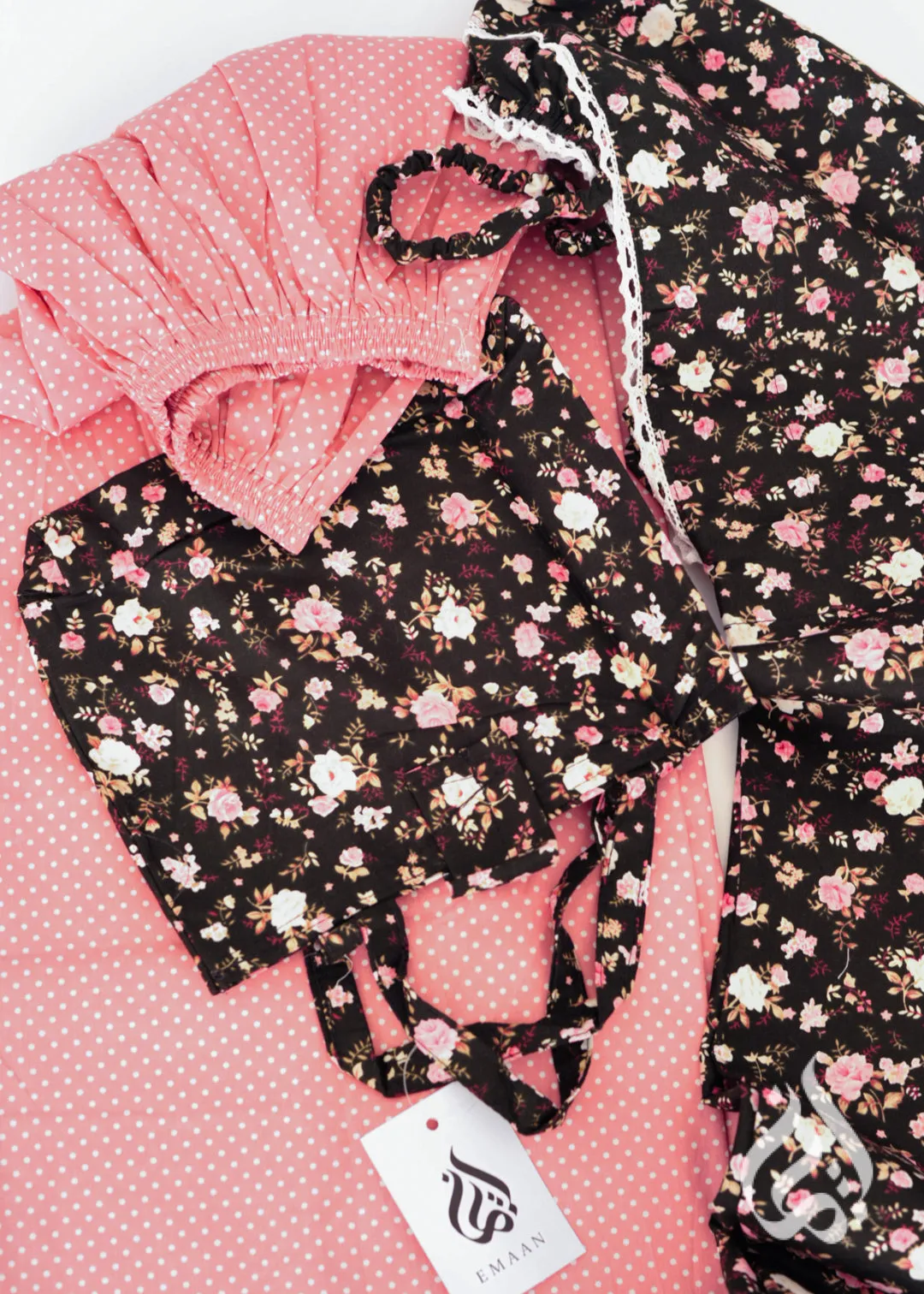 Cotton Prayer Outfit for Girls - Small