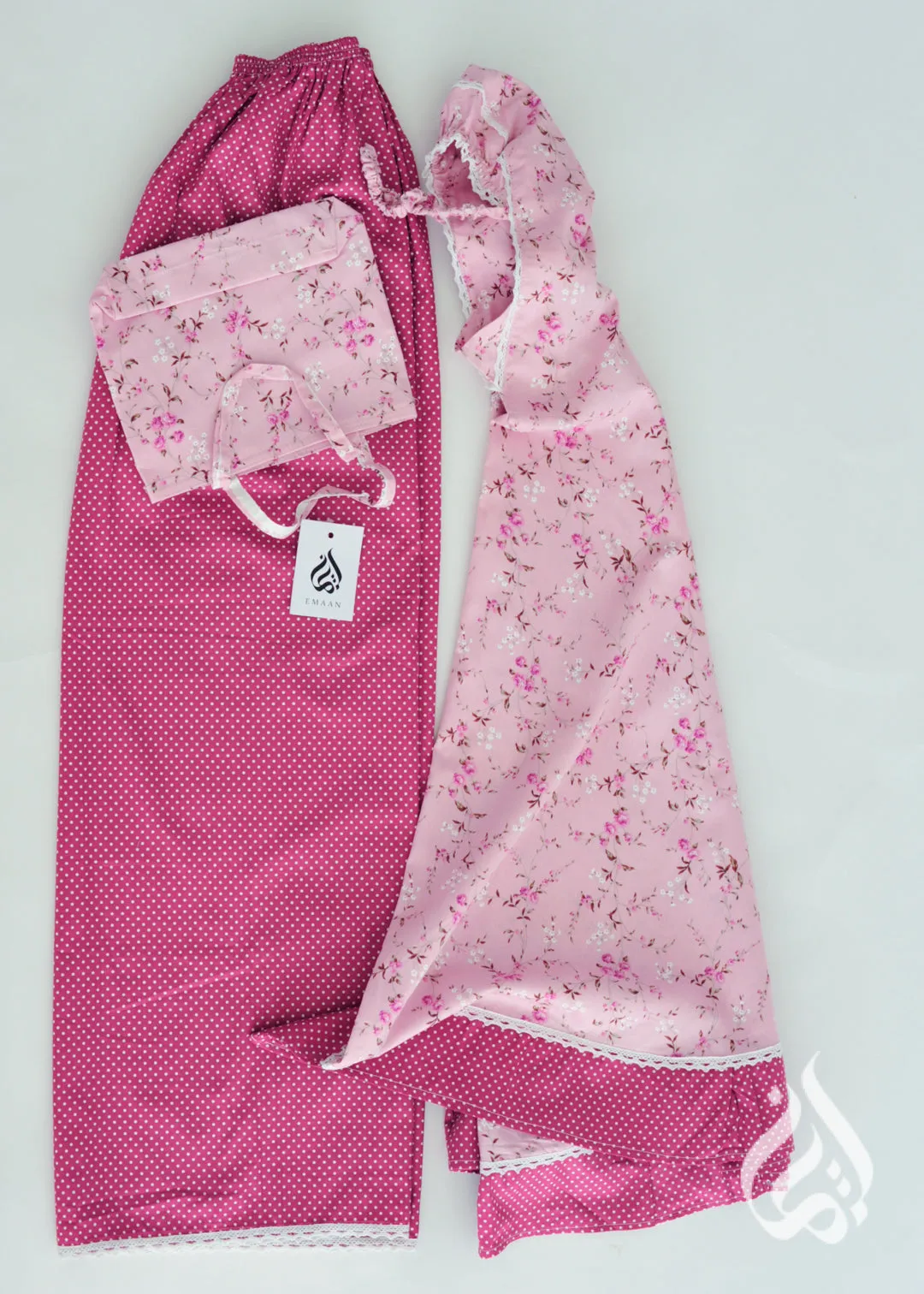 Cotton Prayer Outfit for Girls - Small