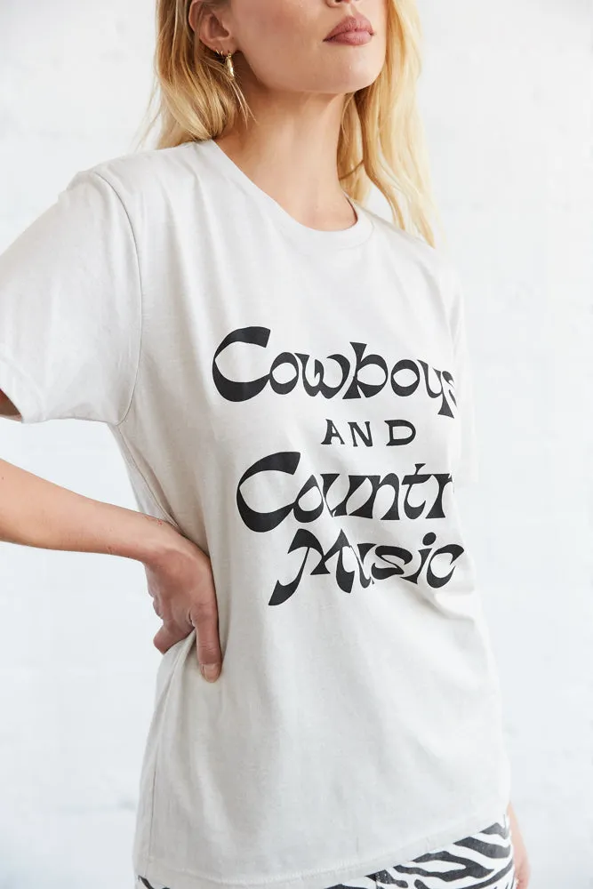 Cowboys and Country Music Tee