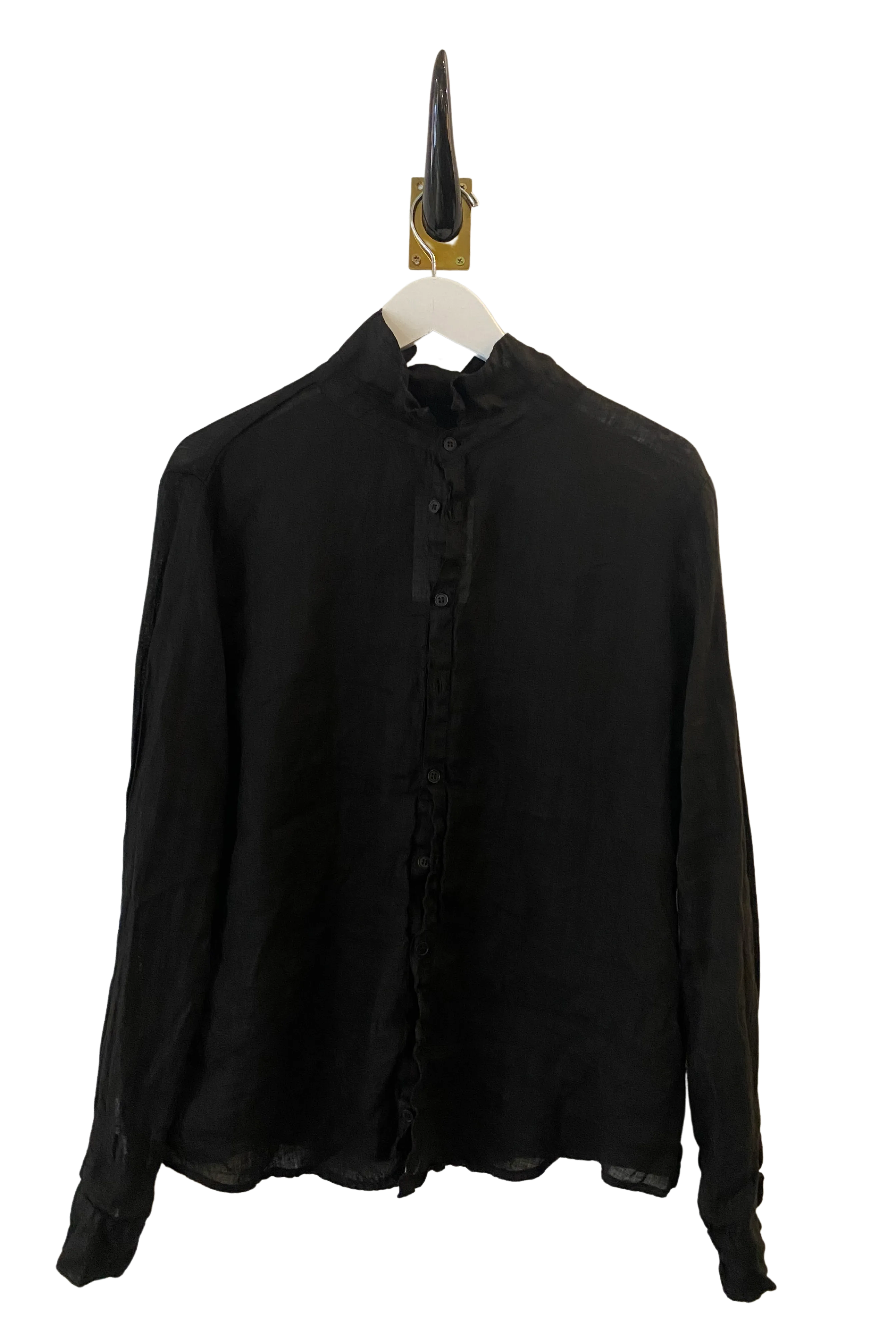 CP Shades Black Linen Romy Shirt