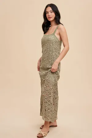 Crochet Maxi Dress