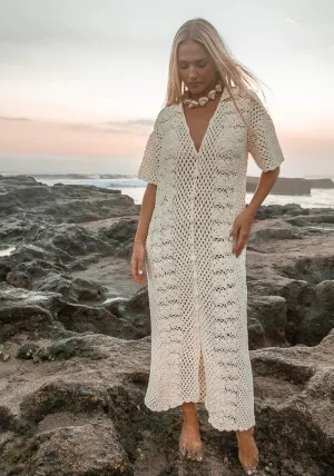 Crochet Maxi Dress