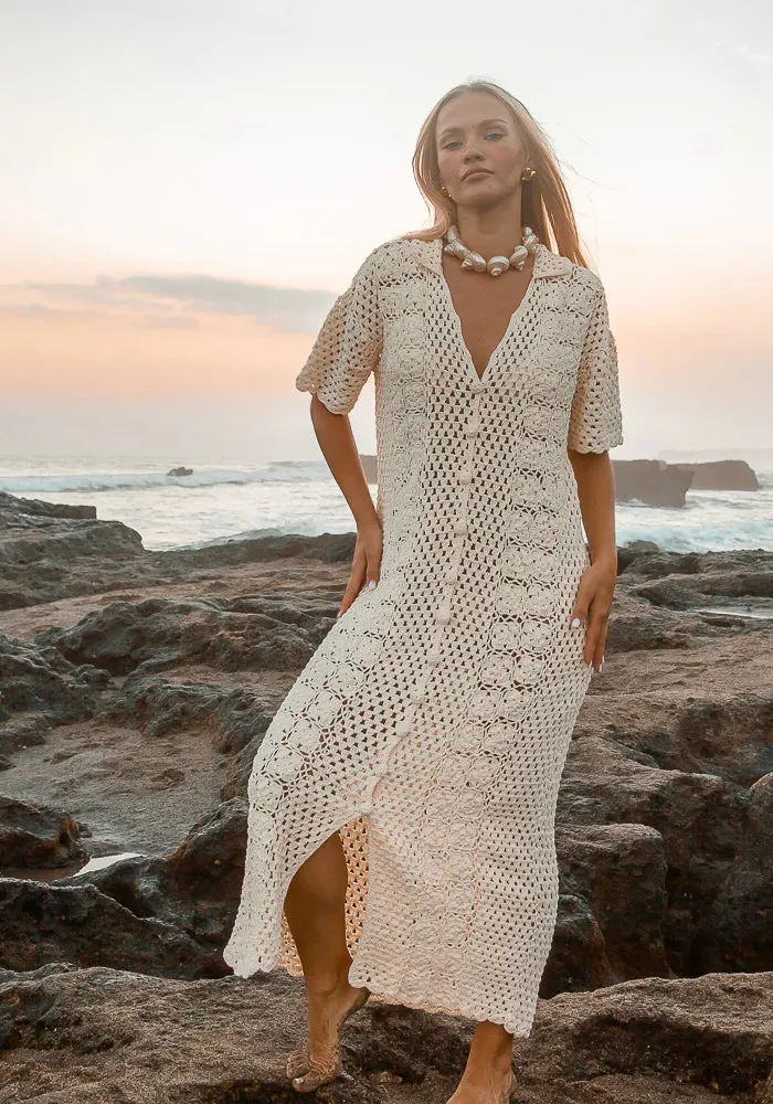 Crochet Maxi Dress