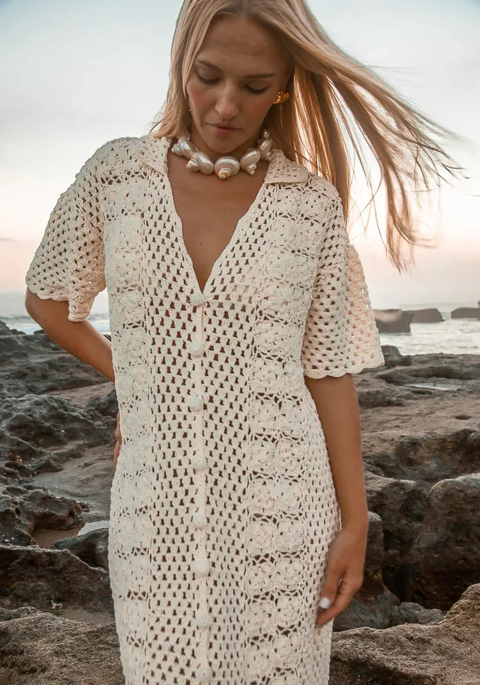Crochet Maxi Dress