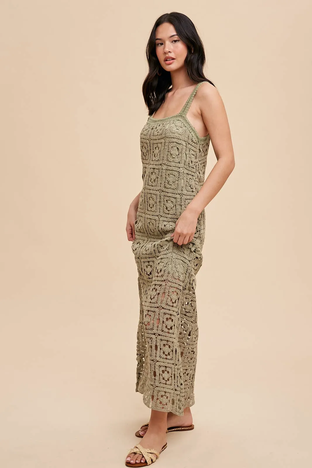 Crochet Maxi Dress