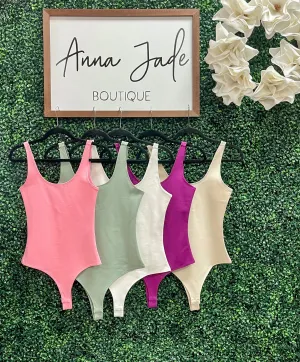Crushing Your Dreams Bodysuit- Candy Pink