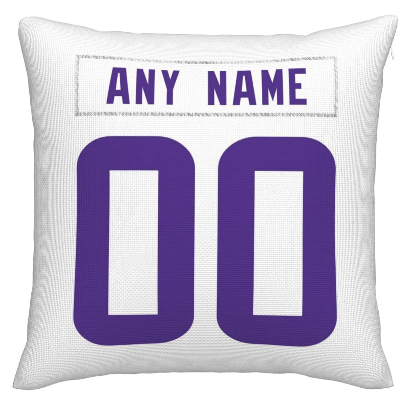 Custom MN.Vikings Pillow Decorative Throw Pillow Case - Print Personalized Football Team Fans Name & Number Birthday Gift Football Pillows