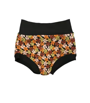 Daphne *ribbed* Floral Infant Toddler Bummies