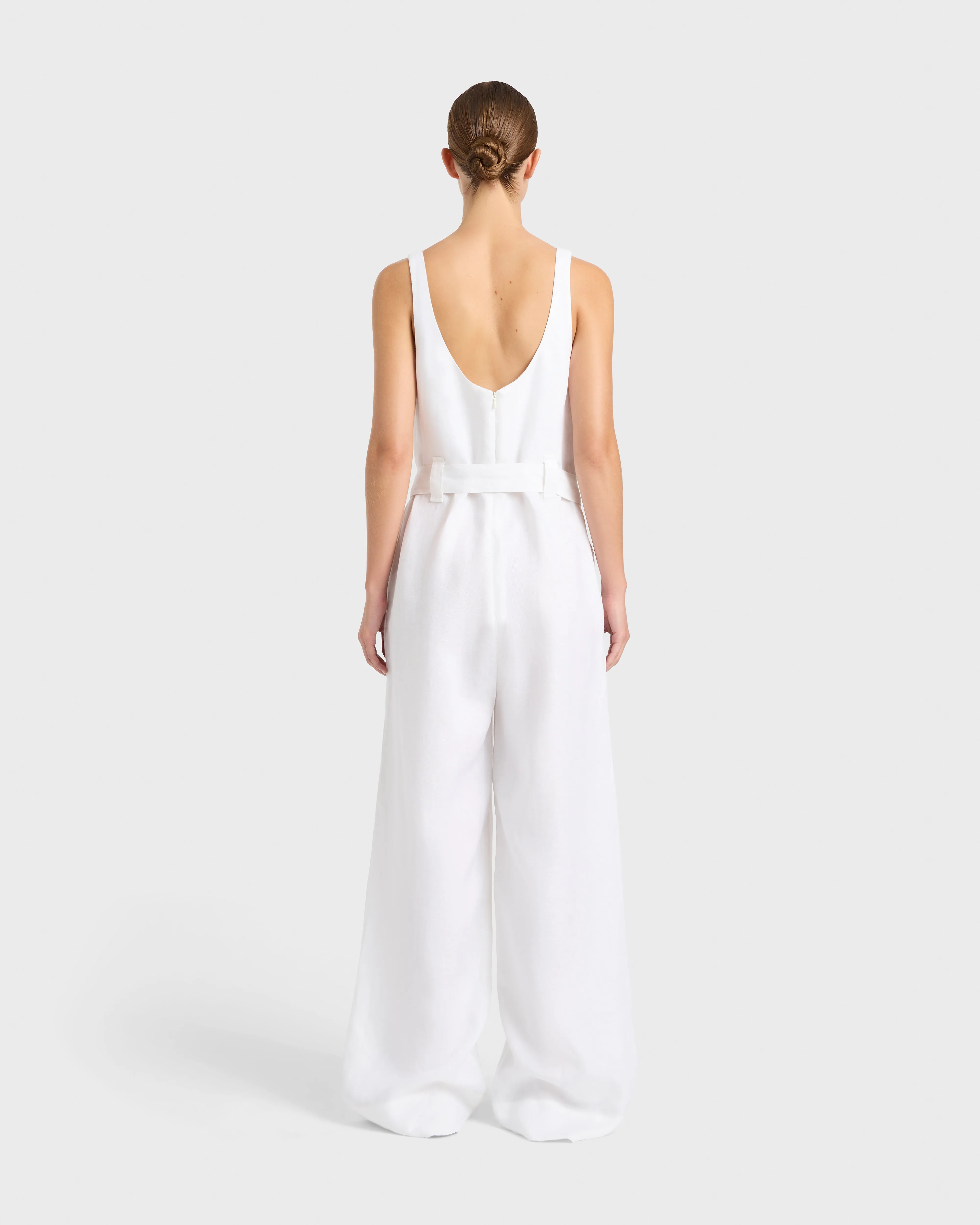 Delphi Jumpsuit - White