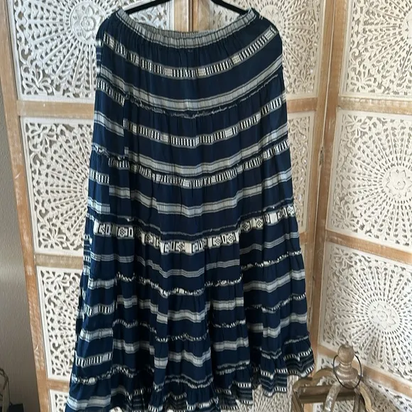 Denim &amp; supply Ralph Lauren boho prairie maxi skirt
