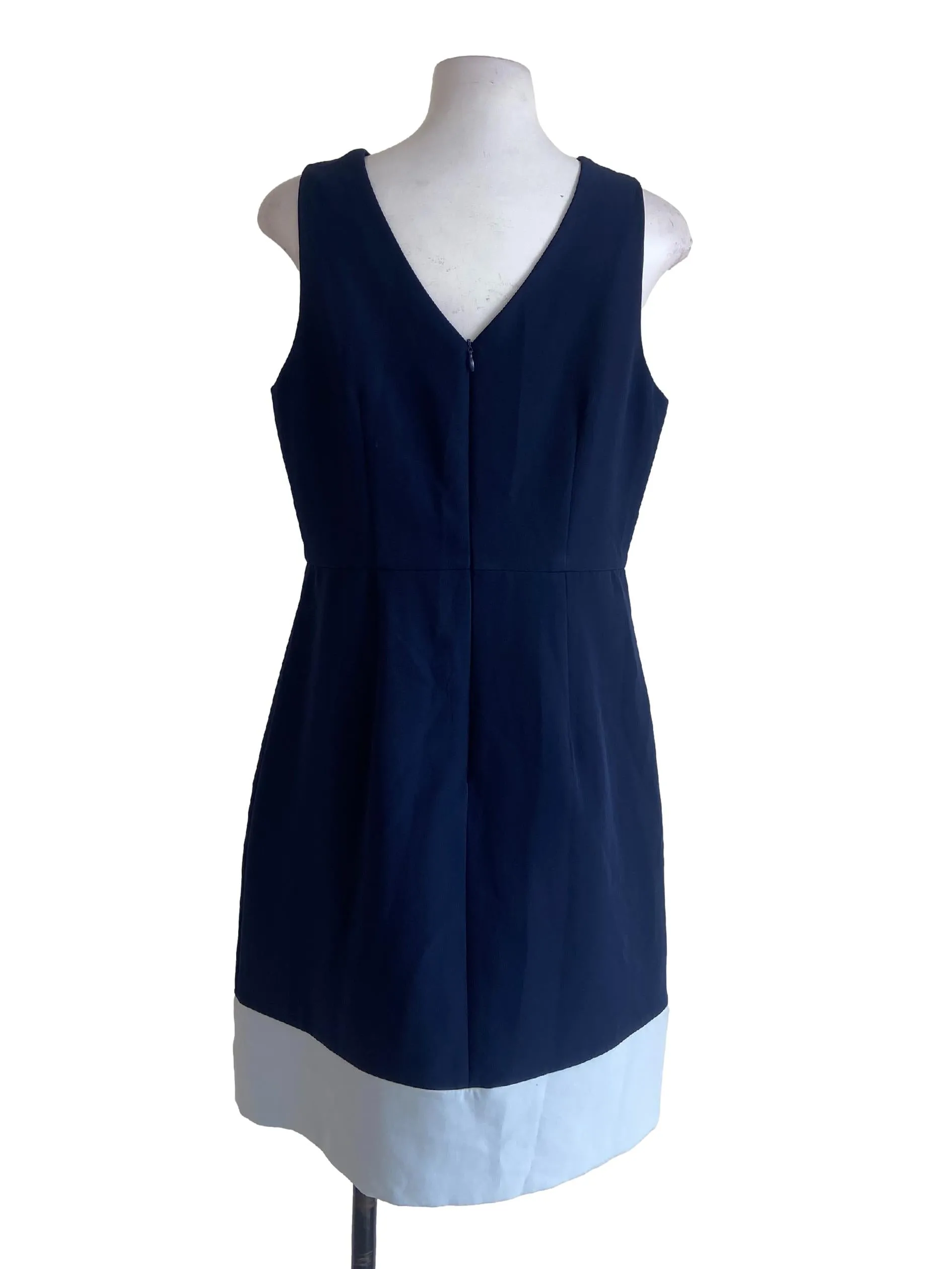 Denim Blue Shift Sleeveless Dress
