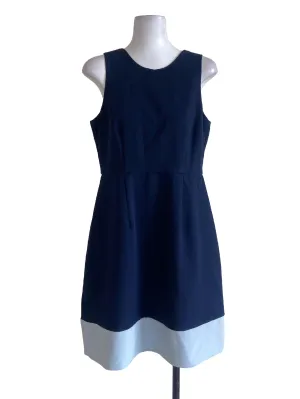Denim Blue Shift Sleeveless Dress