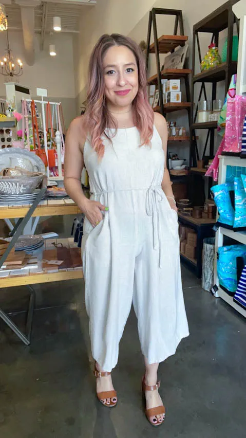 Dinah Linen Jumpsuit