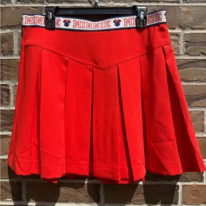 Disney Women's Minnie Majorette Pleated Mini Skirt, Created for Macy's XL