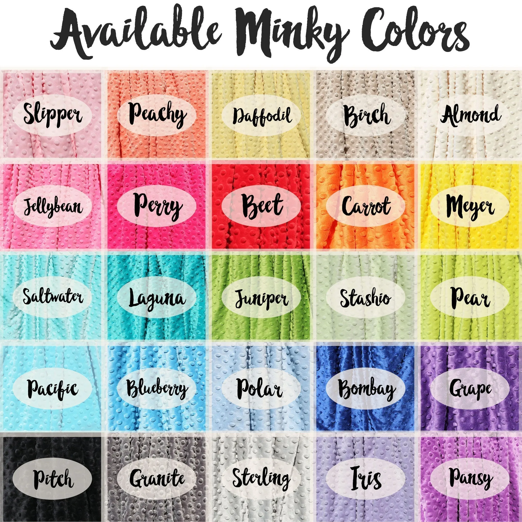 Double Minky Blanket - Summer Garden
