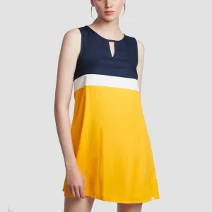 Element Somewhere Dress Gold - Womens