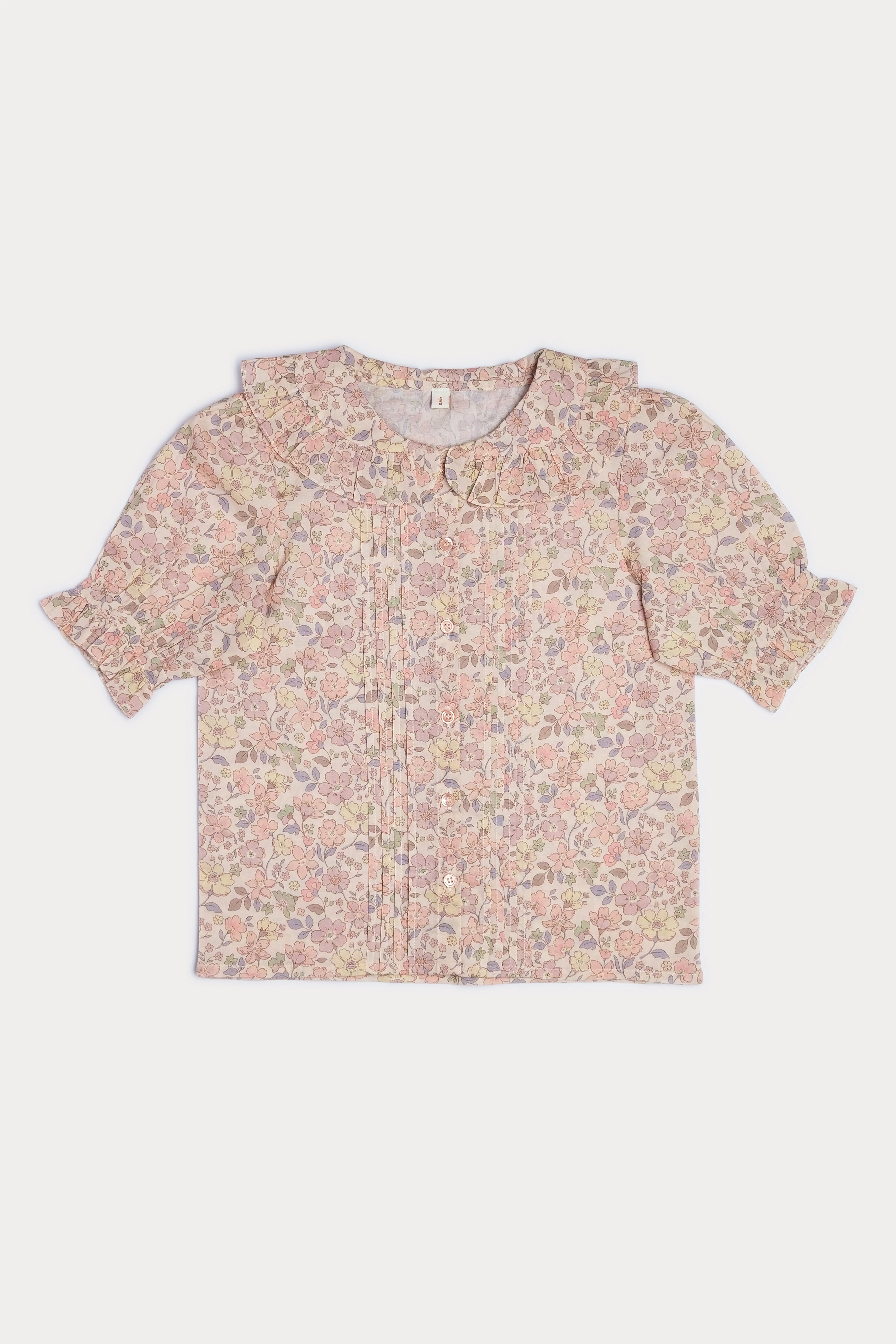 Ella Blouse - Pink Floral