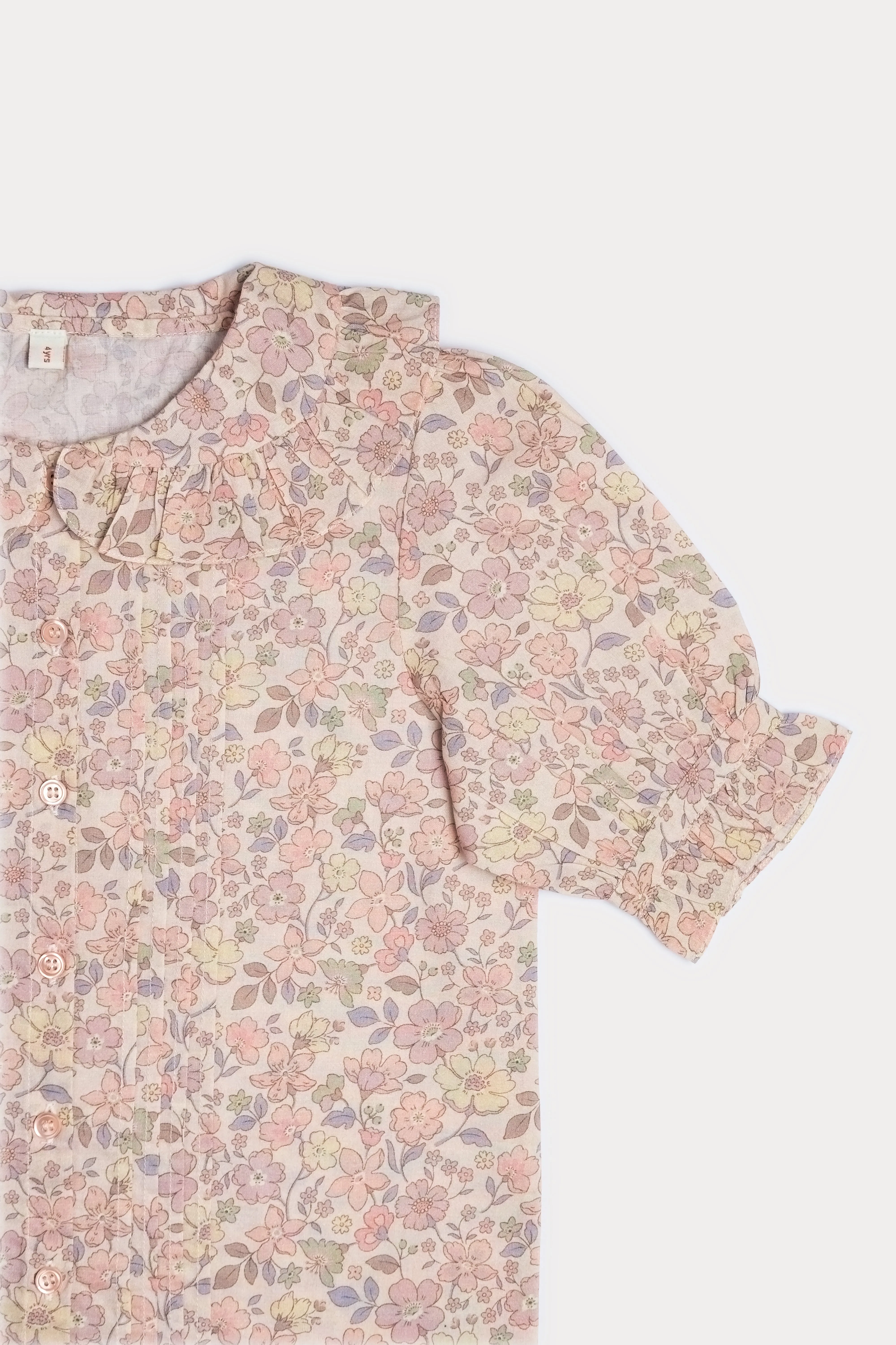 Ella Blouse - Pink Floral