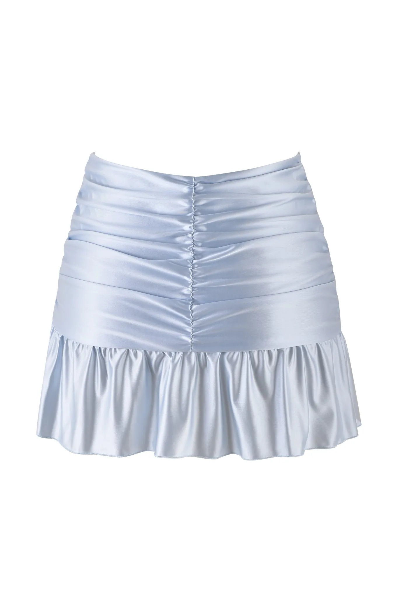 ELYSIA MINI SKIRT - BLUE : BABY BLUE