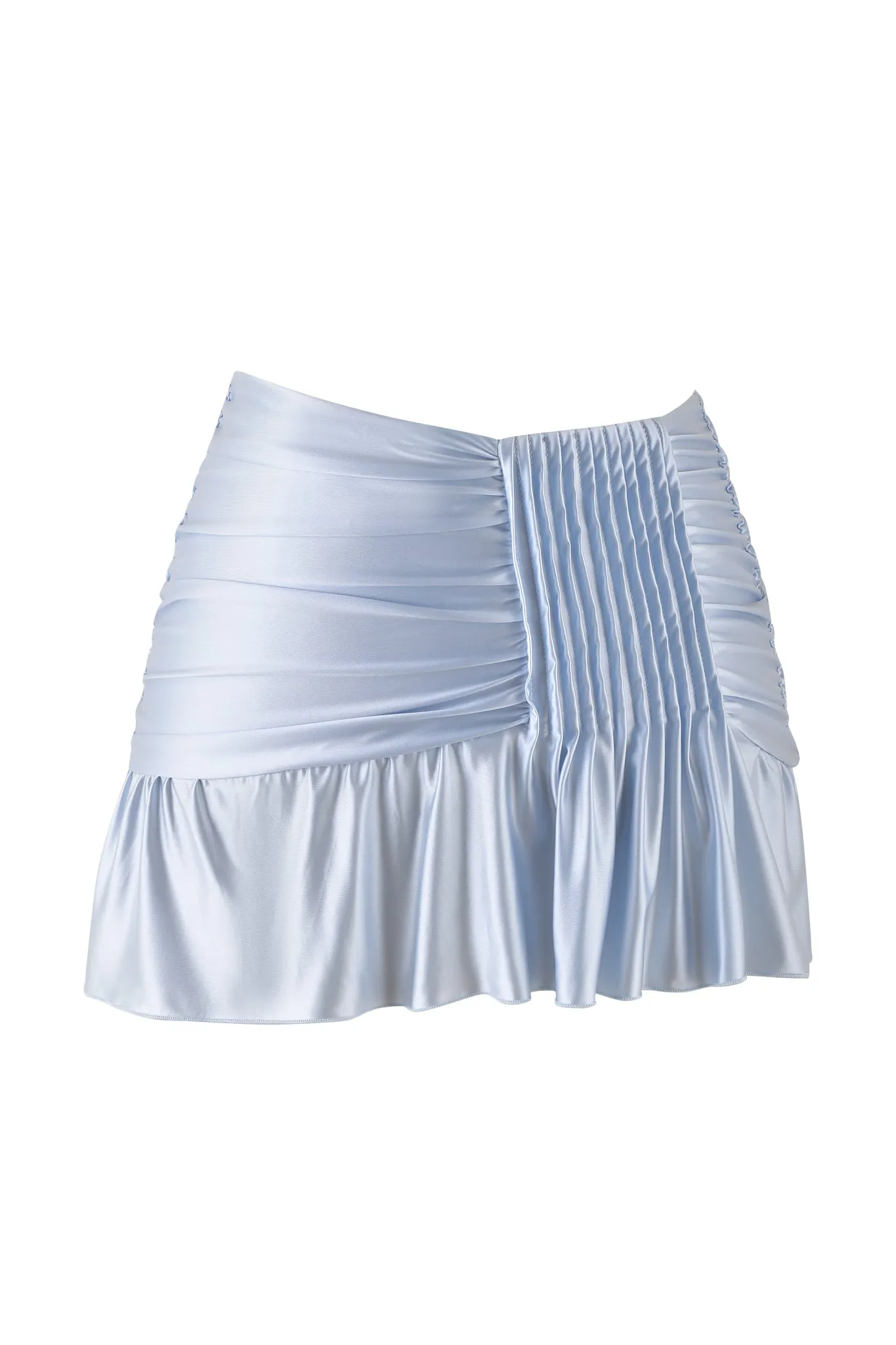 ELYSIA MINI SKIRT - BLUE : BABY BLUE