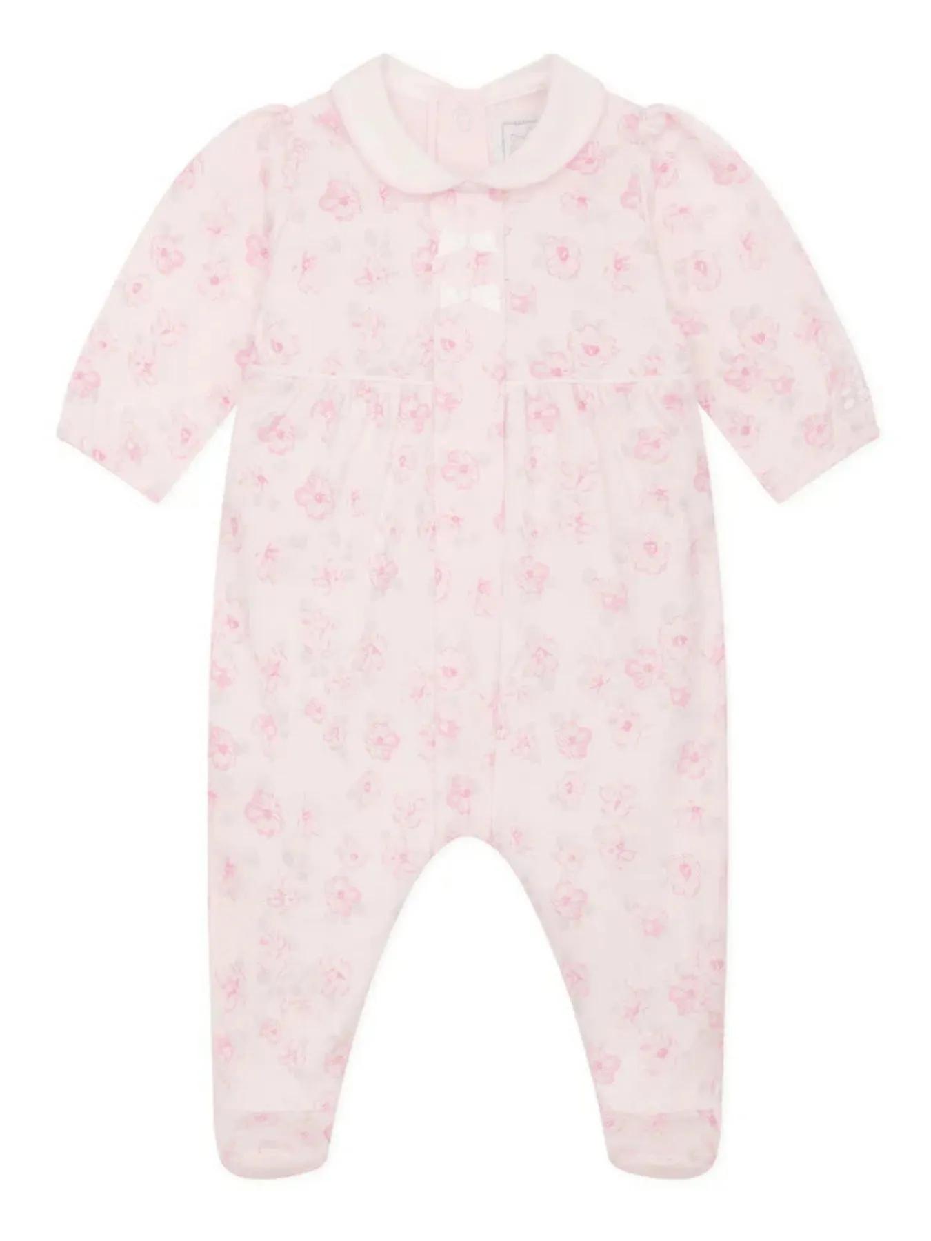Emile et Rose Joanne Floral Pattern Babygrow & Headband