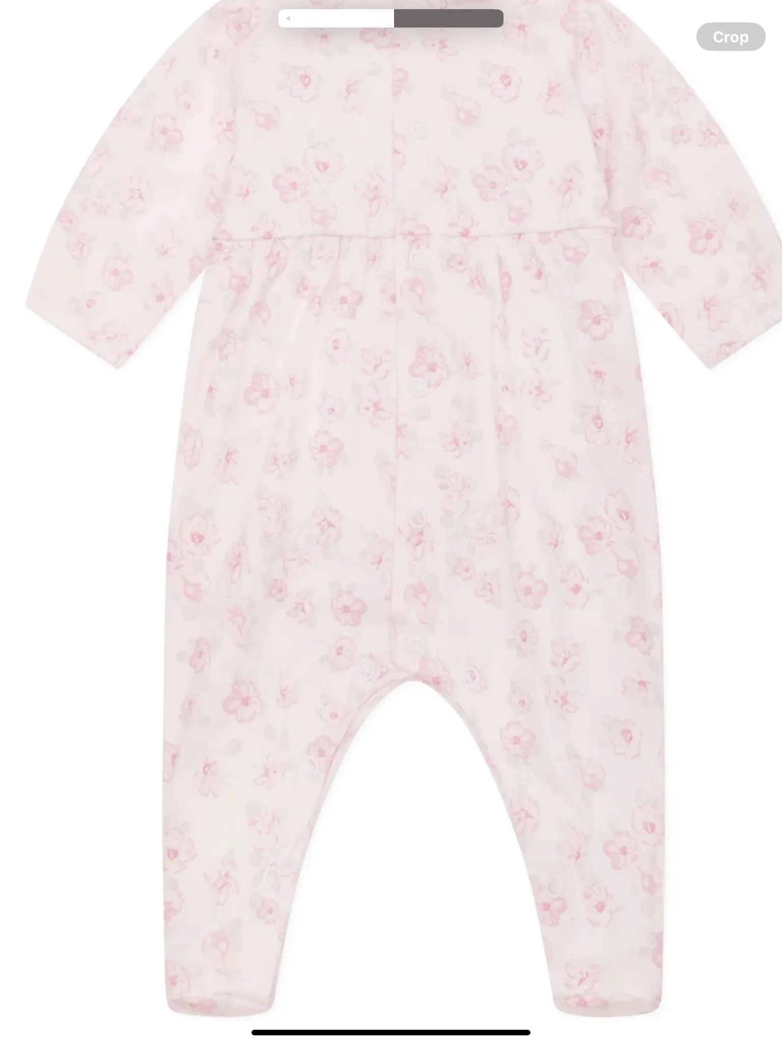 Emile et rose Joanne Girls Floral Print Babygrow and Hairband 012565