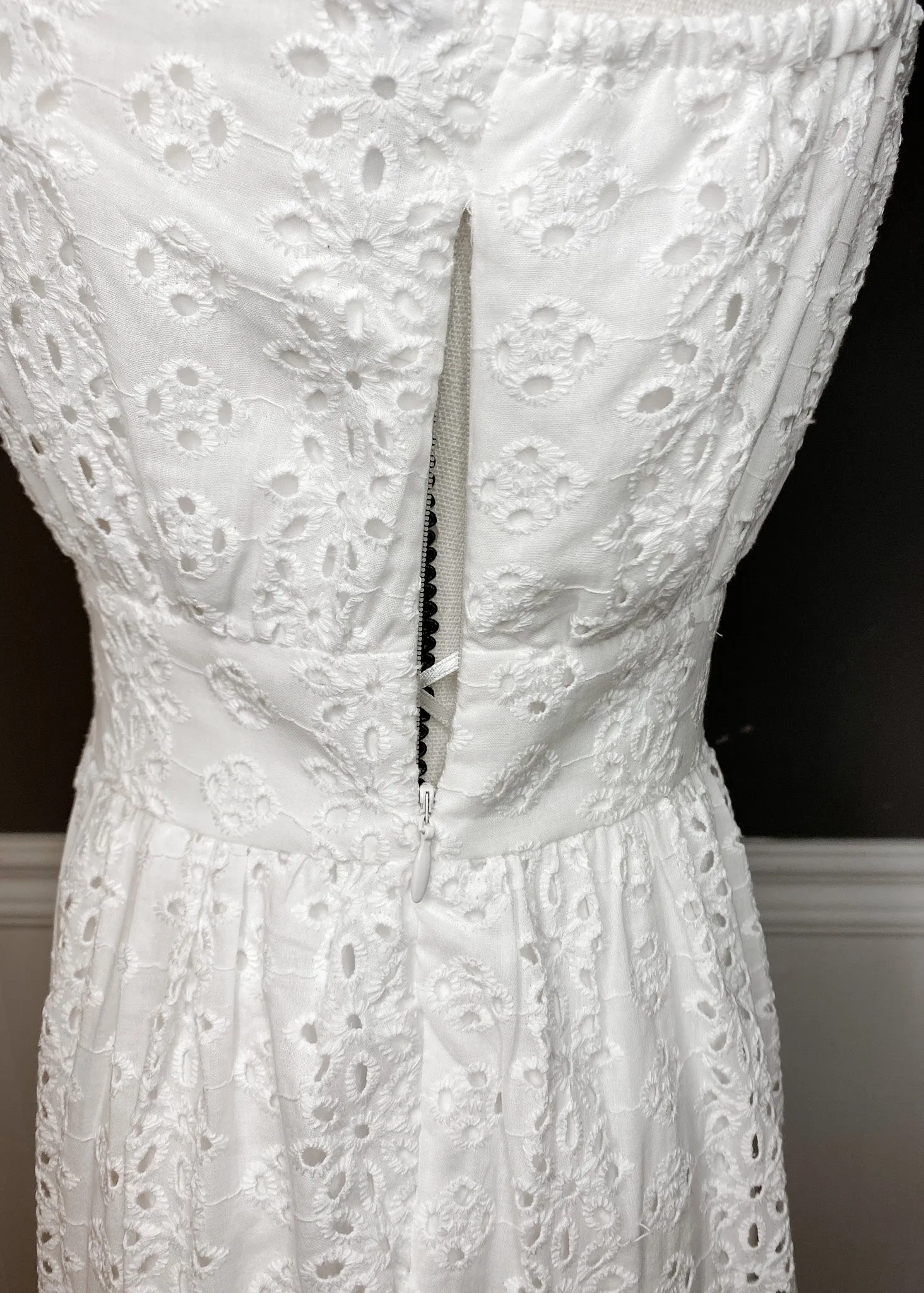 Eyelet You Know Midi Dress