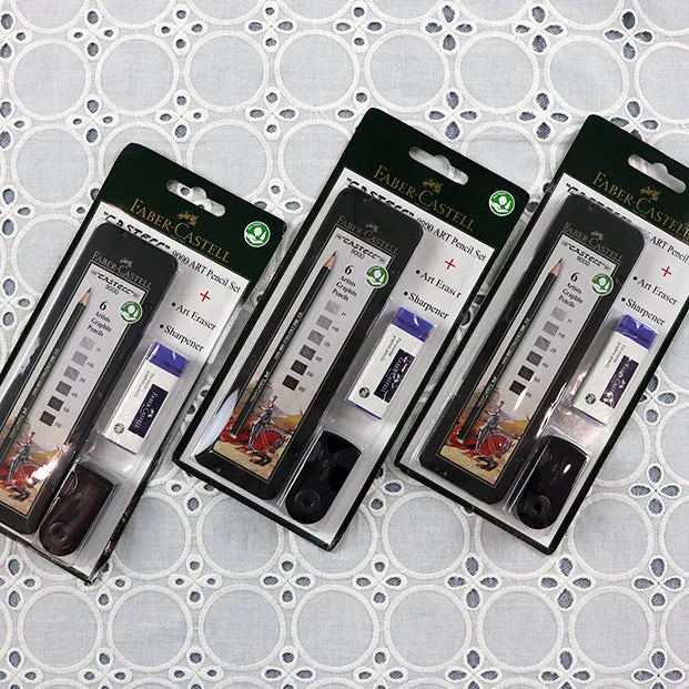 Faber Castell Art Pencil Set | Drawing | Mrs Red's