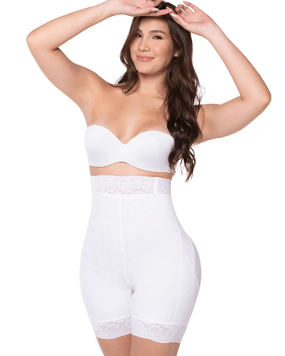 Fajas M & D High Waisted Tummy Control Butt Lifting Shapewear Shorts For Women