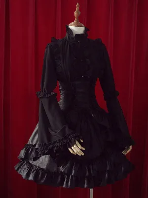 Fantastic Layered Ruffles Cotton Lolita Skirts