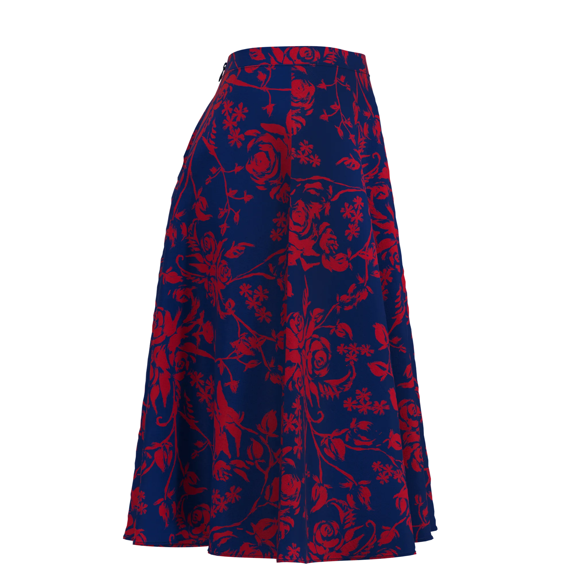 Flare Florals Skirt
