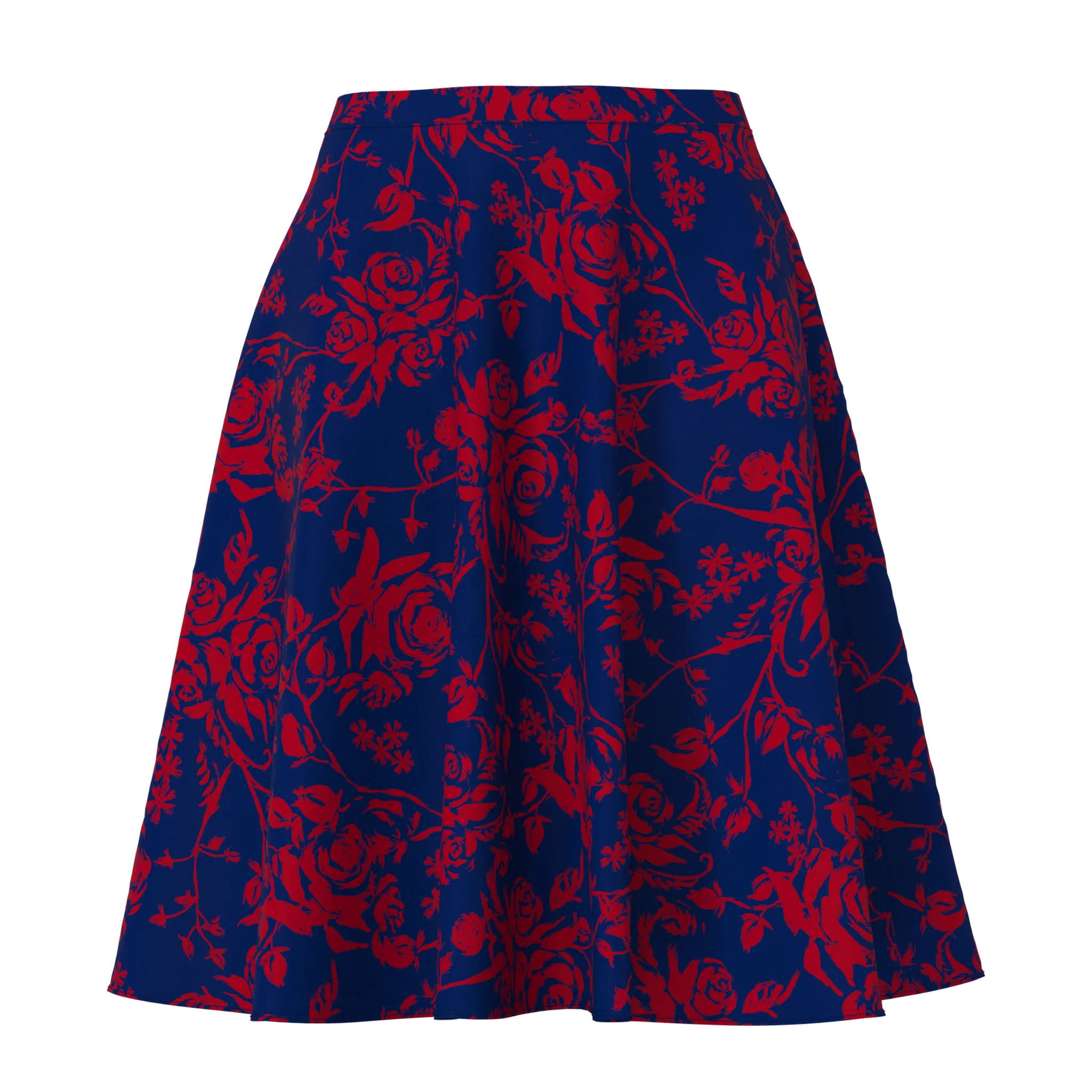 Flare Florals Skirt
