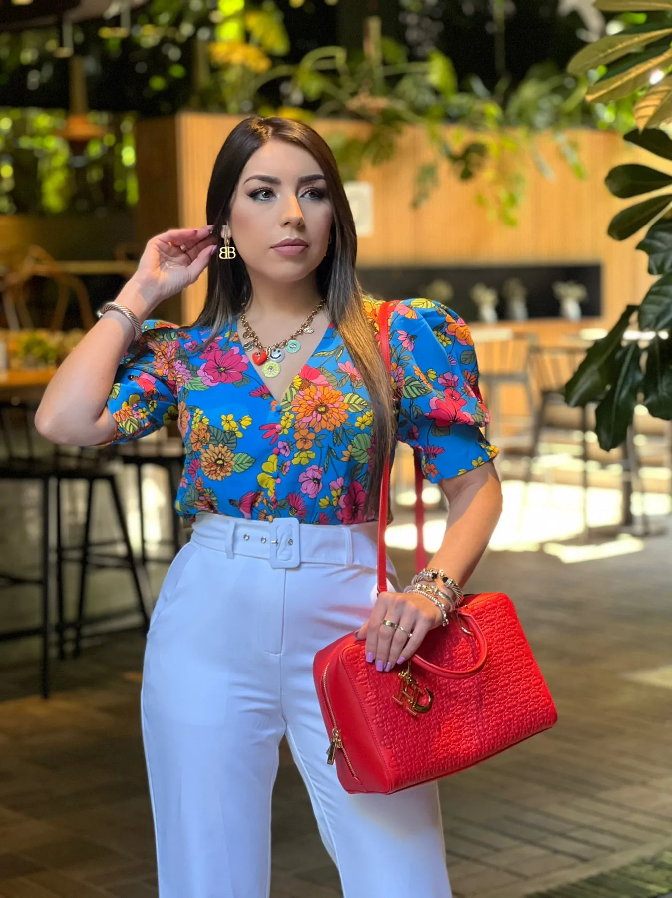 Floral Bloom Top