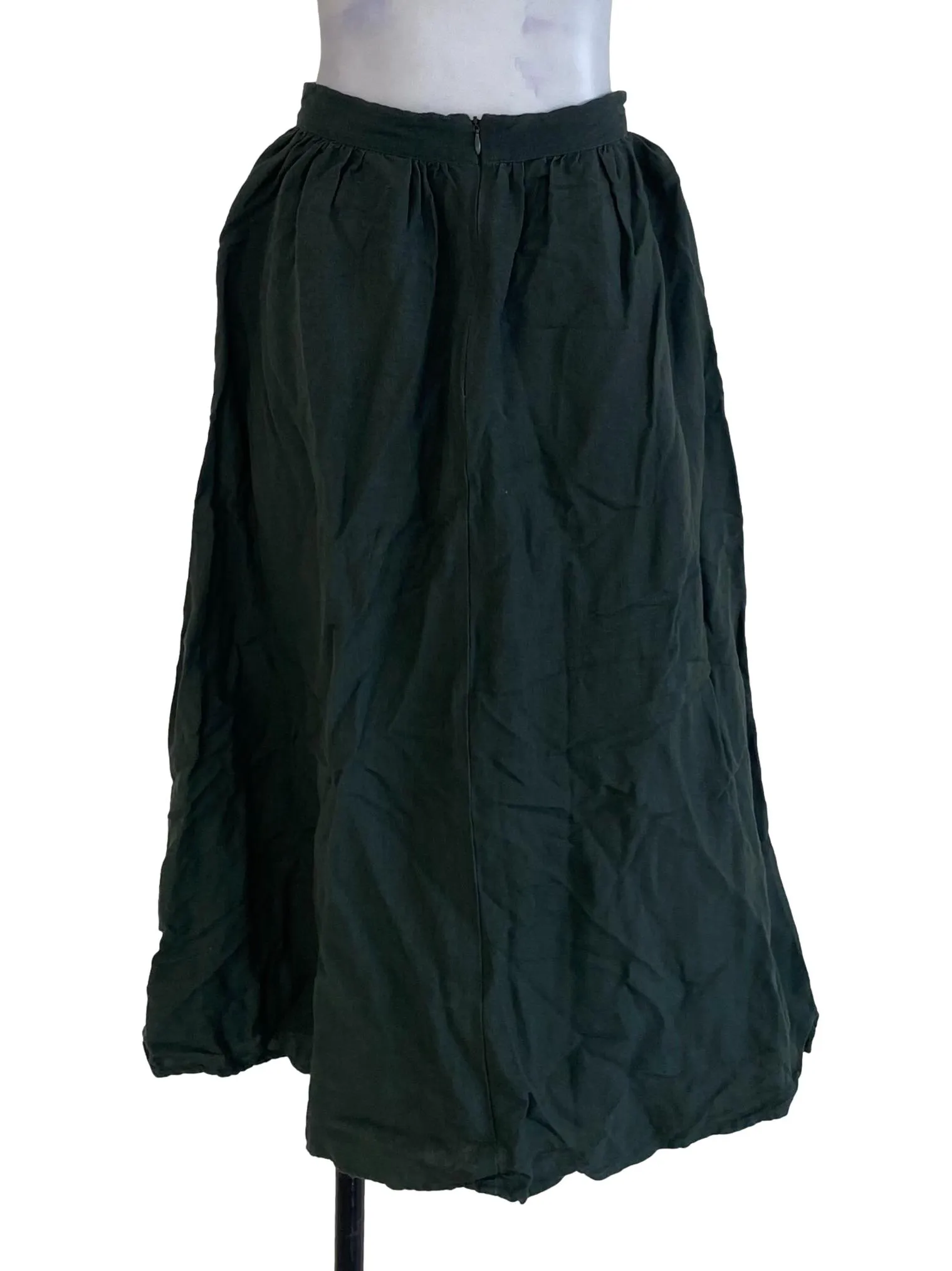 Forest Linen Skirt