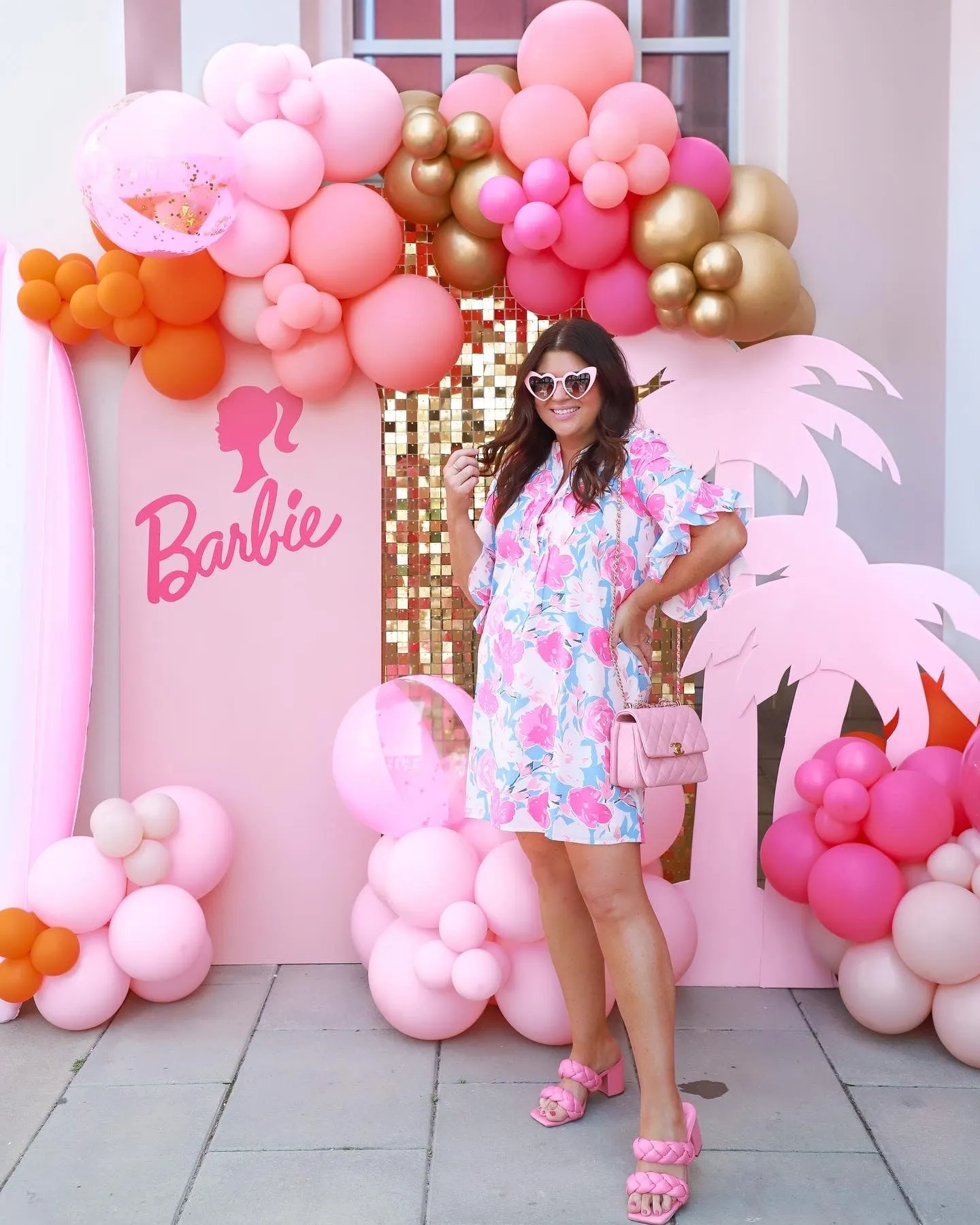 Francine Pink Summer Dress