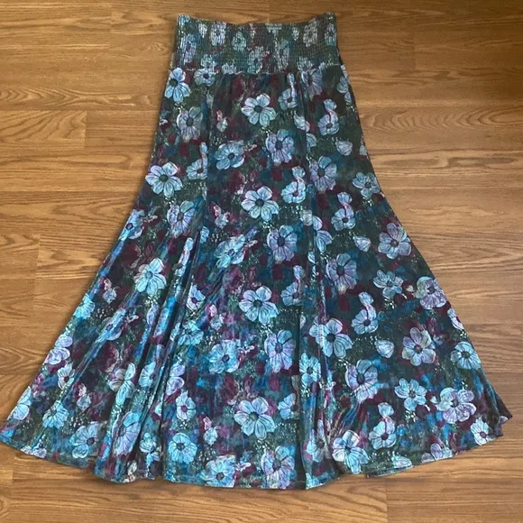 Free People Carpe Diem Convertable Maxi Skirt/Dress