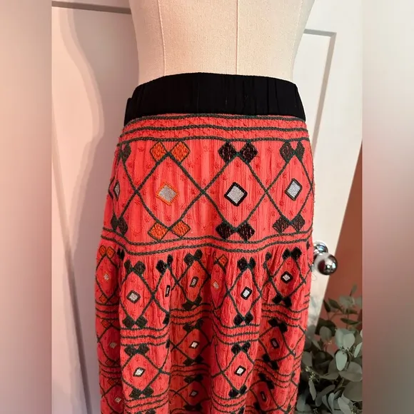 Free People | Delhi Dreams | maxi | boho | pockets | elastic waist | XS | skirt
