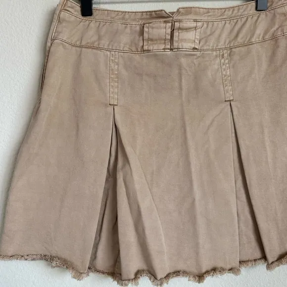 Free People Pleated Mini Skirt