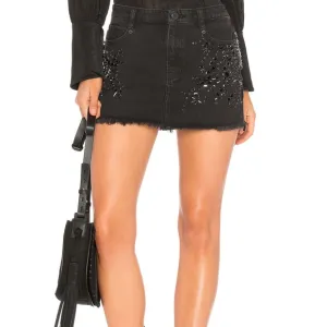 Free People Shine Bright Shine Far Mini Skirt
