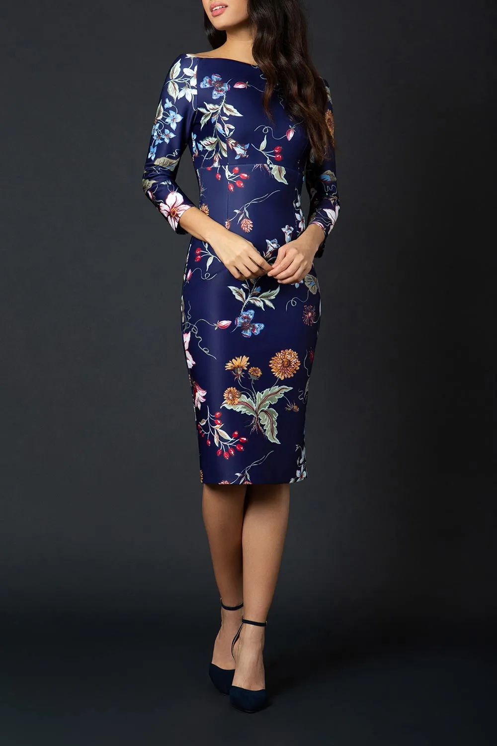 Garland Pencil Dress