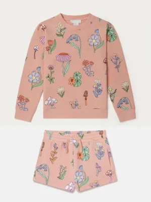 GIRL FAIRY FLORAL TRACKSUIT